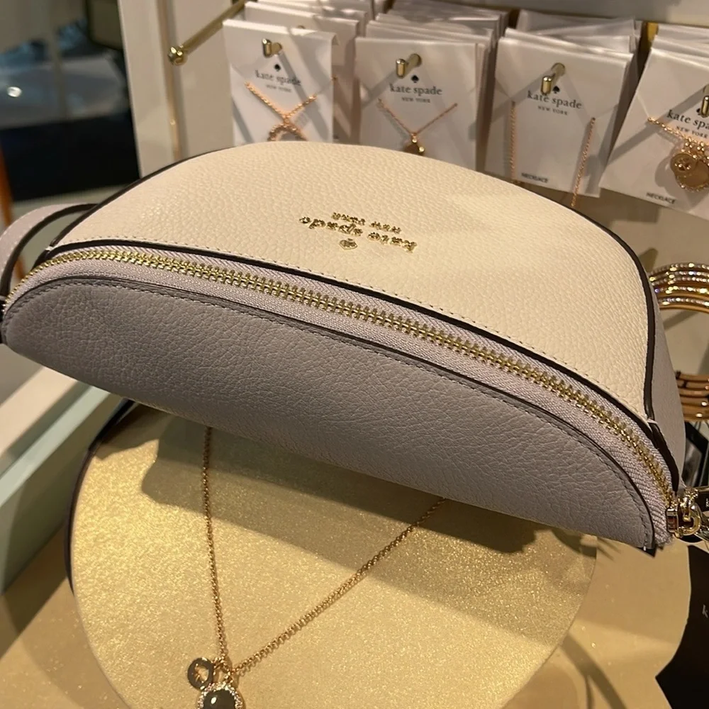 Kate Spade Lena Belt Waist Bag Fanny Pack Mountain Grey NWT - Picture 9 of 16